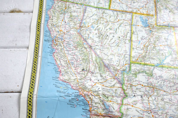 超特大 ナショナルジオグラフィック アメリカ合衆国 ヴィンテージ マップ 地図 ビッグサイズ USA