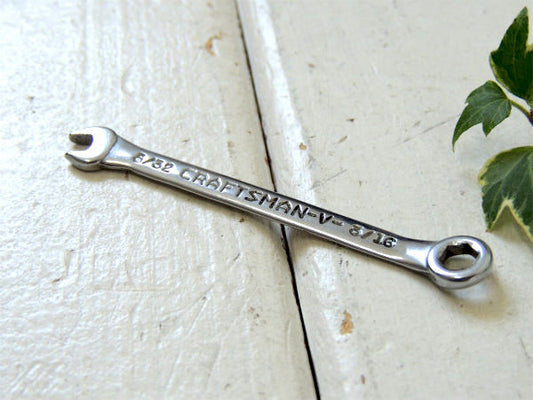 クラフトマン 5/32 CRAFTSMAN 3/16 ヴィンテージ コンビネーションレンチ 工業系