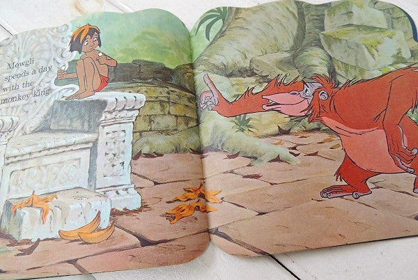 【ジャングルブック】ウォルトディズー・60’sヴィンテージ・絵本 USA
