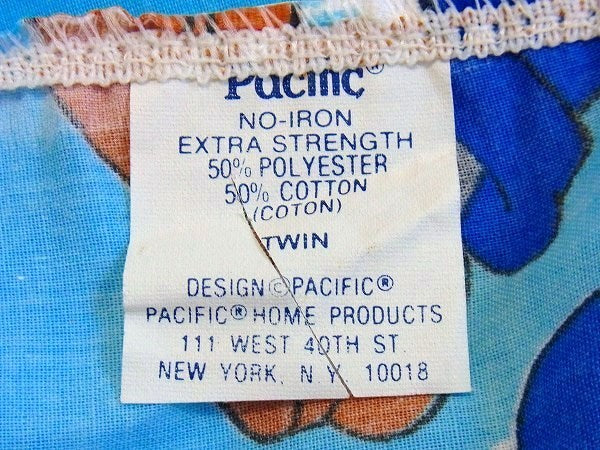 【ミッキー&フレンズ】ディズニー・飛行船・ヴィンテージ・ユーズドシーツ(ボックスタイプ) USA