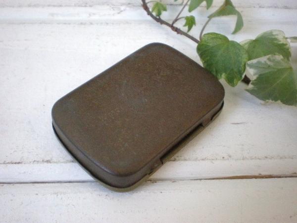 ドイツ製 虫ピン入り小さなアンティークTIN缶