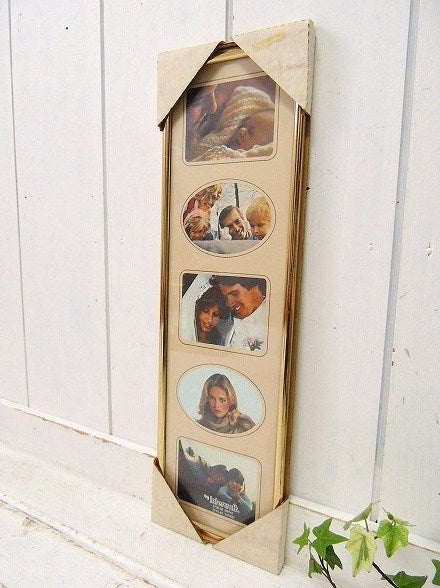 【Intercraft】ゴールドフレーム・デッドストック未使用・ヴィンテージ・フォトフレーム/額縁