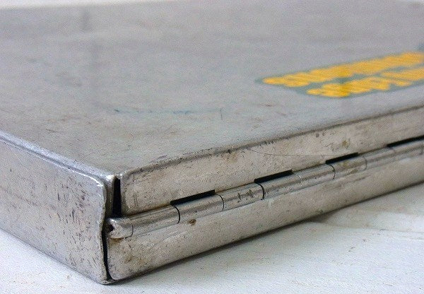 書類ケース付き・アルミ製・ヴィンテージ・バインダー/クリップボード USA