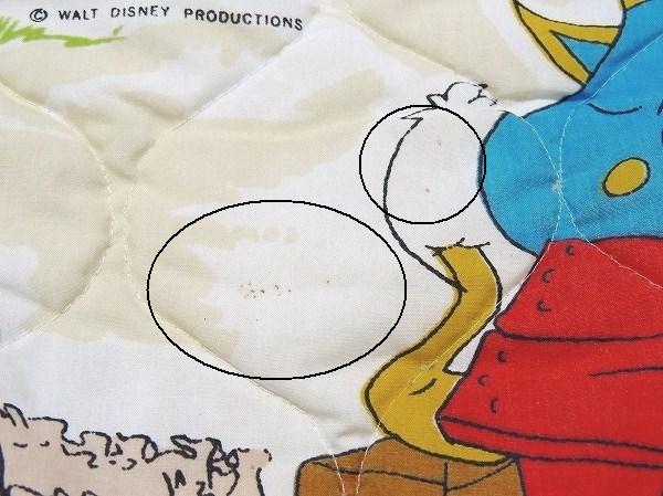 【ミッキー&フレンズ】レトロなミッキー・ヴィンテージ・ベッドスプレッド/ベッドカバー USA