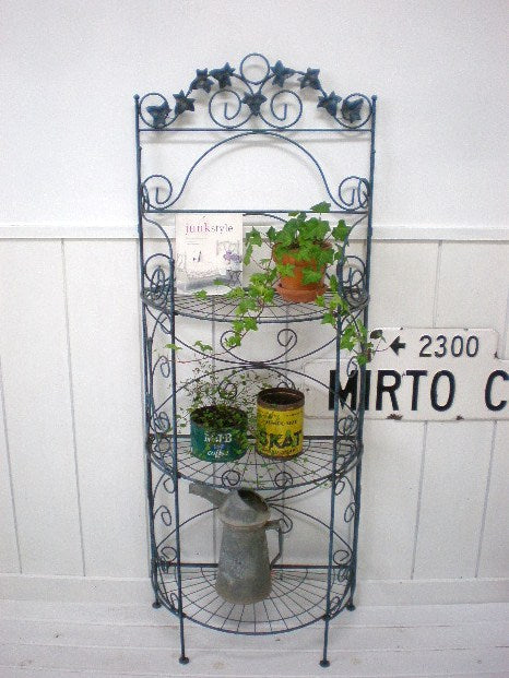 ガーデニング・フォールディング・ガーデニング・ワイヤー3段シェルフ/棚 USA