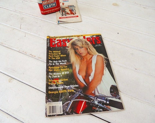 April 1988 イージーライダー アメリカンビンテージ・オートバイ雑誌 ハーレーダビッドソン