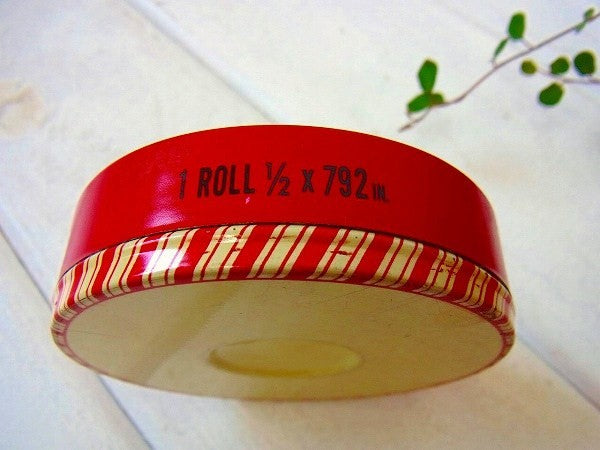 【TUCK-TAPE】ティン製・小さなヴィンテージ・ティン缶/テープ缶 USA