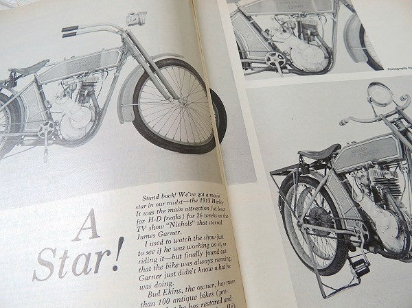 Earlyriders ハーレーダビッドソン インディアン ビンテージ・オートバイ雑誌・1978