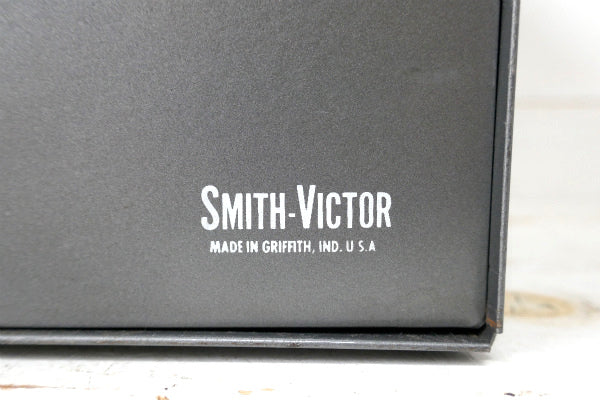 SMITH VICTOR 工業系 3段式 カバー付き ヴィンテージ 書類ケース 書類棚 書類チェスト