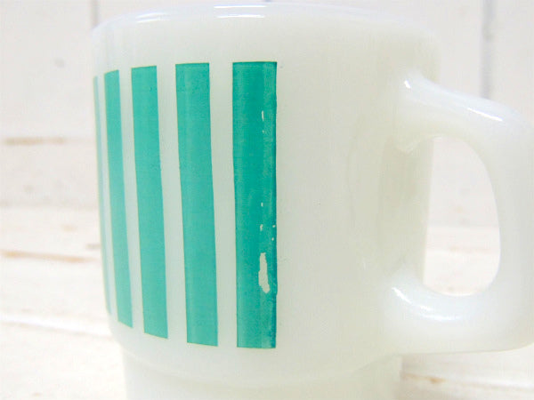 【Fire King】ファイヤーキング・Stuckey's・スタッキーズ・ヴィンテージ・マグカップ