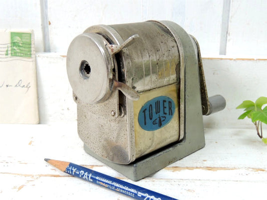 【Sears・シアーズ・TOWER】アンティーク・ペンシルシャープナー・鉛筆削り・アドバタイジング