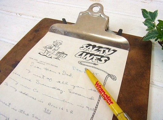 ヴィンテージ・クリップボード/バインダー USA