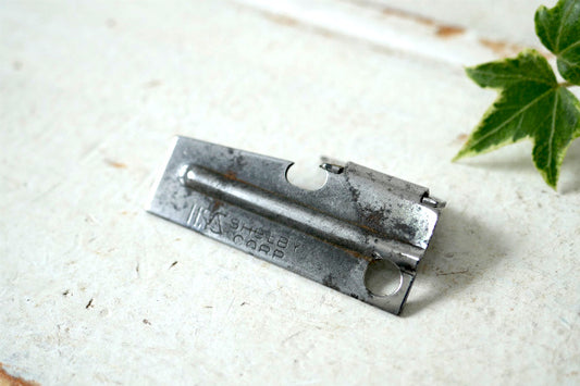 US SHELBY ヴィンテージ 缶切り キーホルダー ミリタリー キャンプ道具 アウトドア 防災