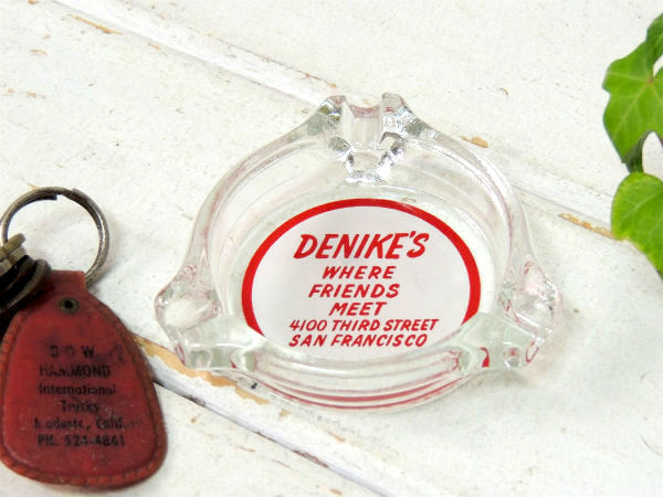DENIKE'S カリフォルニア・サンフランシスコ・老舗ダイナー ビンテージ・アドバタイジング・灰皿