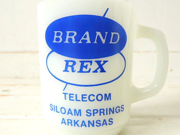 アーカンソー州 ホット・スプリングス BRAND REX ファイヤーキング ビンテージ マグカップ アドマグ 食器 USA
