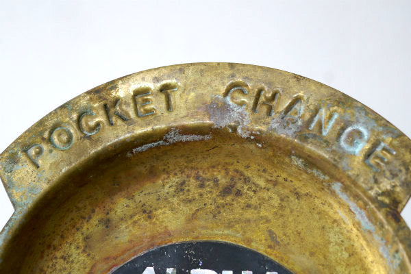 POCKET CHANGE 真鍮製・ヴィンテージ・ポケットチェンジ・トレイ・マネートレイ USA