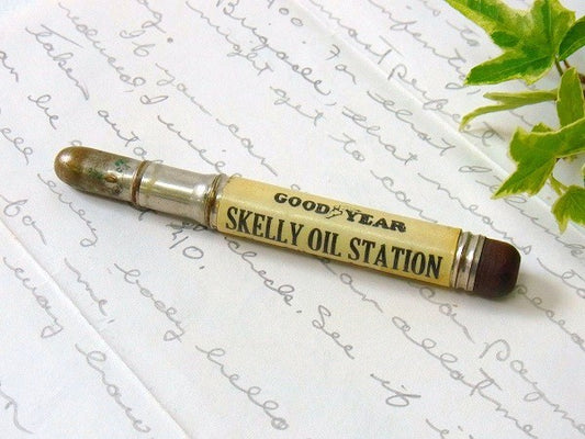 【GOOD YEAR×SKELL OIL】ノベルティ・ヴィンテージ・バレットペンシル/鉛筆 USA