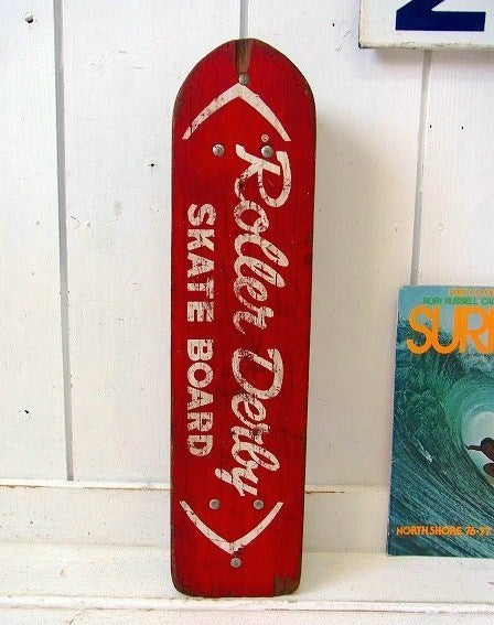 【Roller Derby】木製×メタル製・60'sヴィンテージ・スケートボード USA