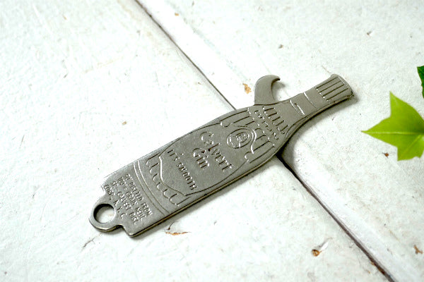 CALVERT GIN ジン・ノベルティ US ヴィンテージ・栓抜き キーホルダー ボトルオープナー