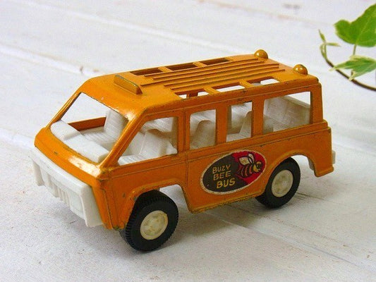 【TOOTSIE TOY】トッツィートーイ・BUZY BEE BUS・バス・ヴィンテージ・ミニカー