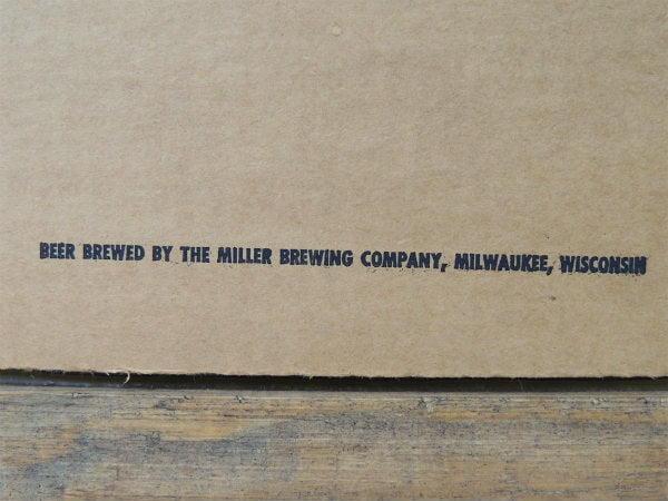 【PLANK ROAD】ミラービール・アドバタイジング・ヴィンテージ・パブミラー・壁飾り・壁掛け鏡