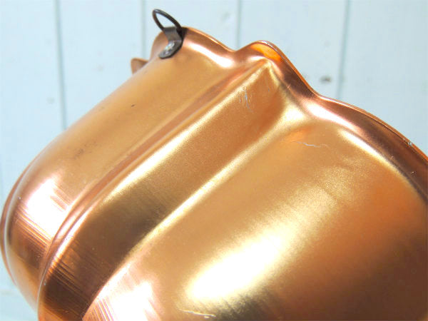 銅製 ヴィンテージ モールド 菓子型 ゼリーモールド 焼き型 大型 キッチン用品 USA