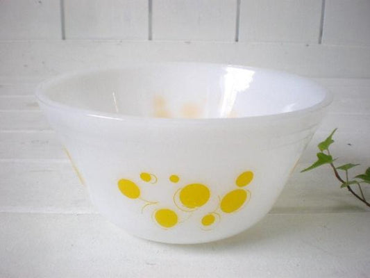 フェデラル イエロー・水玉/ドット・ミキシングボウル