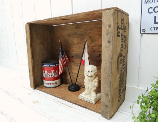 【CHINCHIOLO FRUIT】カリフォルニア・ヴィンテージ・ウッドボックス/木箱/フルーツ箱