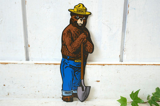 SMOKEY BEAR スモーキーベア 熊 森林火災防止 キャラクター 紙製 ブックマーカー しおり