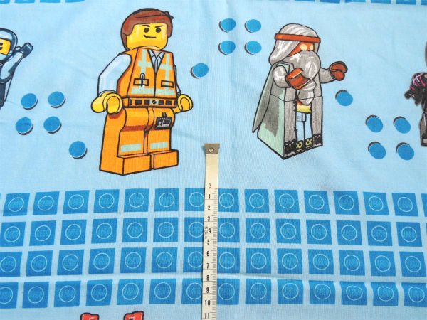 【LEGO】レゴムービー・エメット&ワイルドガール・水色・ユーズドシーツ(フラットタイプ)