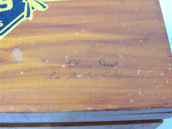 【JB Deere/DADS】ビンテージ・宝箱/ウッドボックス/木箱/ジュエリーボックス/父の日