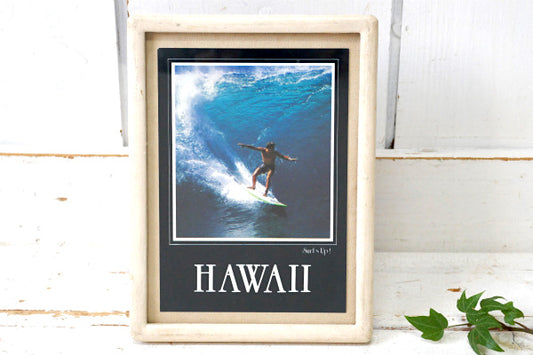 ハワイ サーフィン ノースショア Surfs UP! パイプライン ビンテージ ポストカード 絵葉書