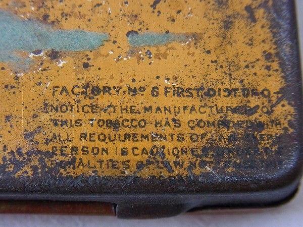 CLIMAX PLUG TOBACCO タバコ OLD 煙草 アンティーク ティ煙草 缶 USA