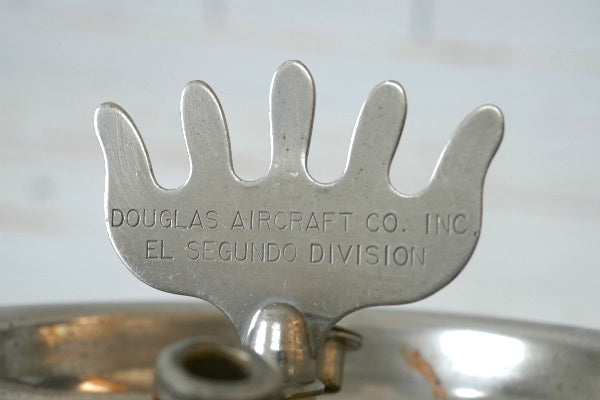 ダグラスエアクラフト社 航空機メーカー メタル製 アドバタイジング ヴィンテージ アシュトレイ 灰皿