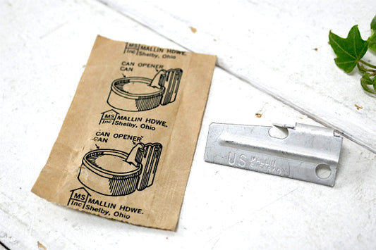 US MALLIN HDWE 世界大戦 ヴィンテージ・缶切り・キーホルダー・ミリタリー・キャンプ