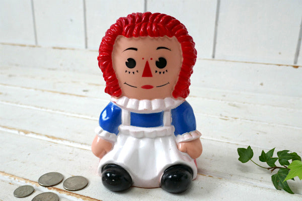 ラガディ アン TOY ヴィンテージ コインバンク 貯金箱 キャラクター 人形 USA