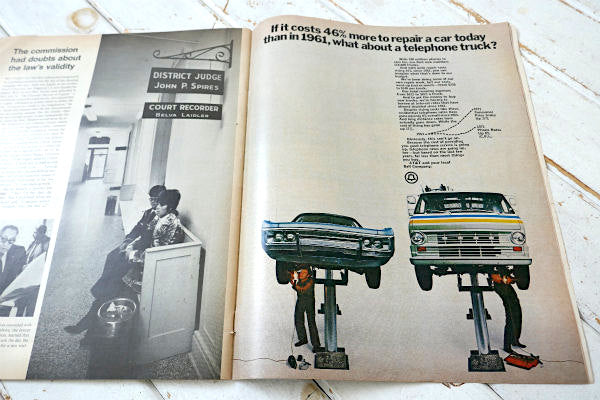 LIFE ライフ USA・ヴィンテージ・雑誌・1972/2/18・広告・アドバタイジング・印刷物