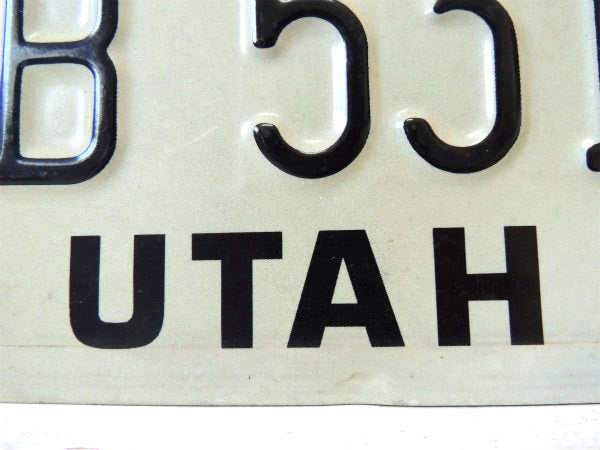 【ユタ州・NB 5310 UTAH】ヴィンテージ・ナンバープレート・カーライセンスプレート