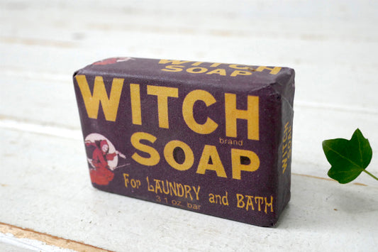 WITCH SOAP 魔女 紙製パッケージ 石鹸 ソープ 未使用品 ディスプレイ小物 USA