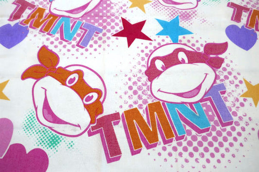 ミュータントタートルズ アメコミ 女性 忍者 ヴィーナス ハート柄 ユーズドシーツ フラットタイプ