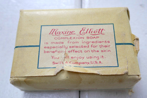 Maxine Elliott ヴィクトリアン 女性&薔薇 デッドストック アンティーク 石鹸 ソープ