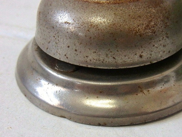 シャビーなアンティーク・呼び鈴 コールベル 卓上ベル USA ホテルベル