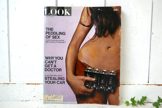 LOOK ルック US・ビンテージ・雑誌・1971’s 広告・アドバタイジング・印刷物 アメ車