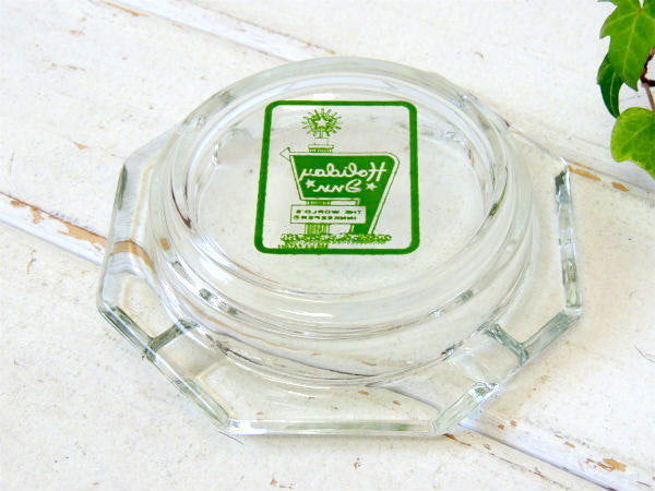 ホリデイ・イン・ホテル・ガラス製・ヴィンテージ・アドバタイジング・灰皿  USA
