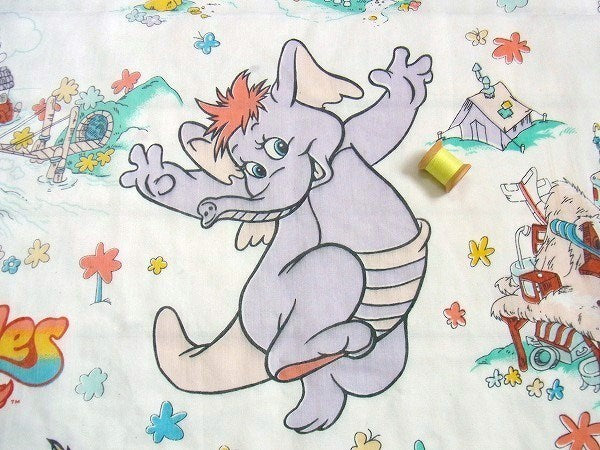 【Wuzzles】ウーズルズ・80'sヴィンテージ・ユーズドシーツ(ボックスタイプ) USA