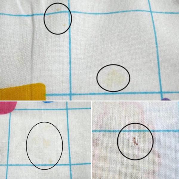 セサミストリートの仲間たち カラフル数字柄 ヴィンテージ ユーズドシーツ(ハーフサイズ) USA