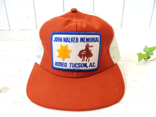 【ARIZONA・刺繍ワッペン】ビンテージ・メッシュキャップ・USA・帽子