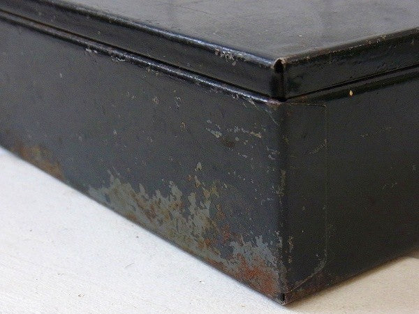 【Steelmaster】工業系の仕切り付き・ヴィンテージ・キャッシュボックス/金庫 USA