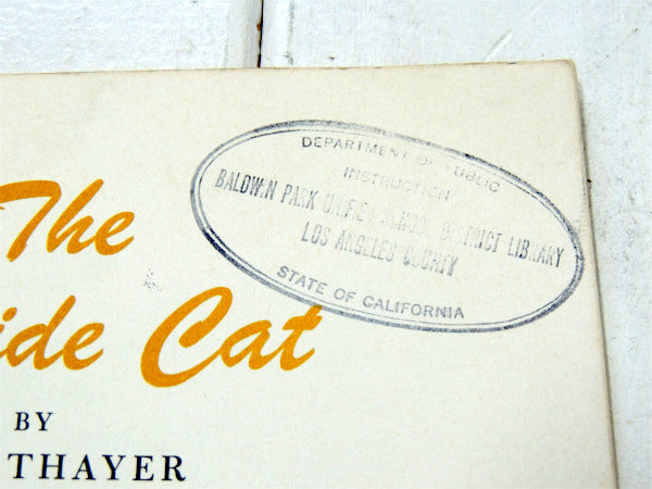 【THE OUTSIDE CAT】ネコの物語・1957年・ヴィンテージ・絵本・ピクチャーブック/NY