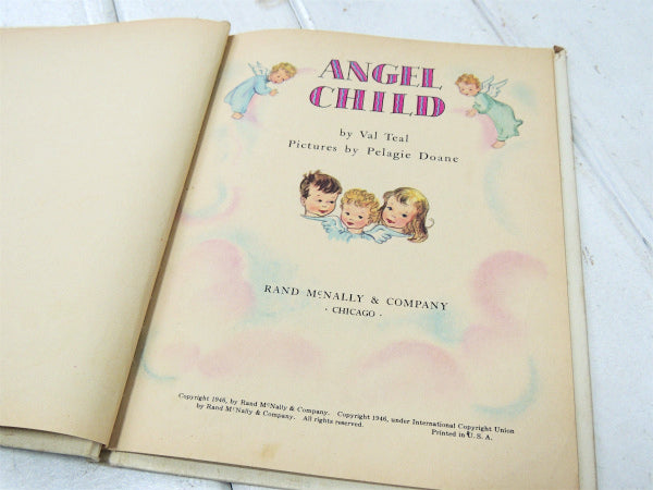 【ANGEL CHILE】天使の子供・1946年・ヴィンテージ・絵本/ピクチャーブック USA